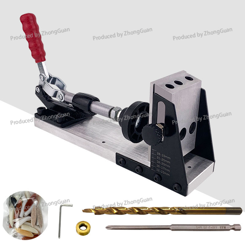Woodworking Inclined Hole Devi - đánh giá và giá Pocket Hole Jig