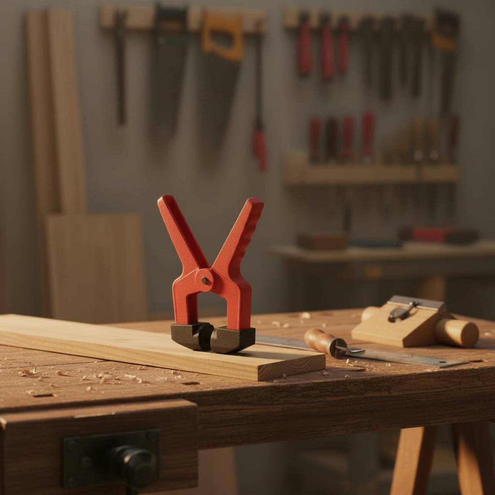 Triangular Clamp Clamp Red Col - đánh giá và giá Workshop Hand Tools