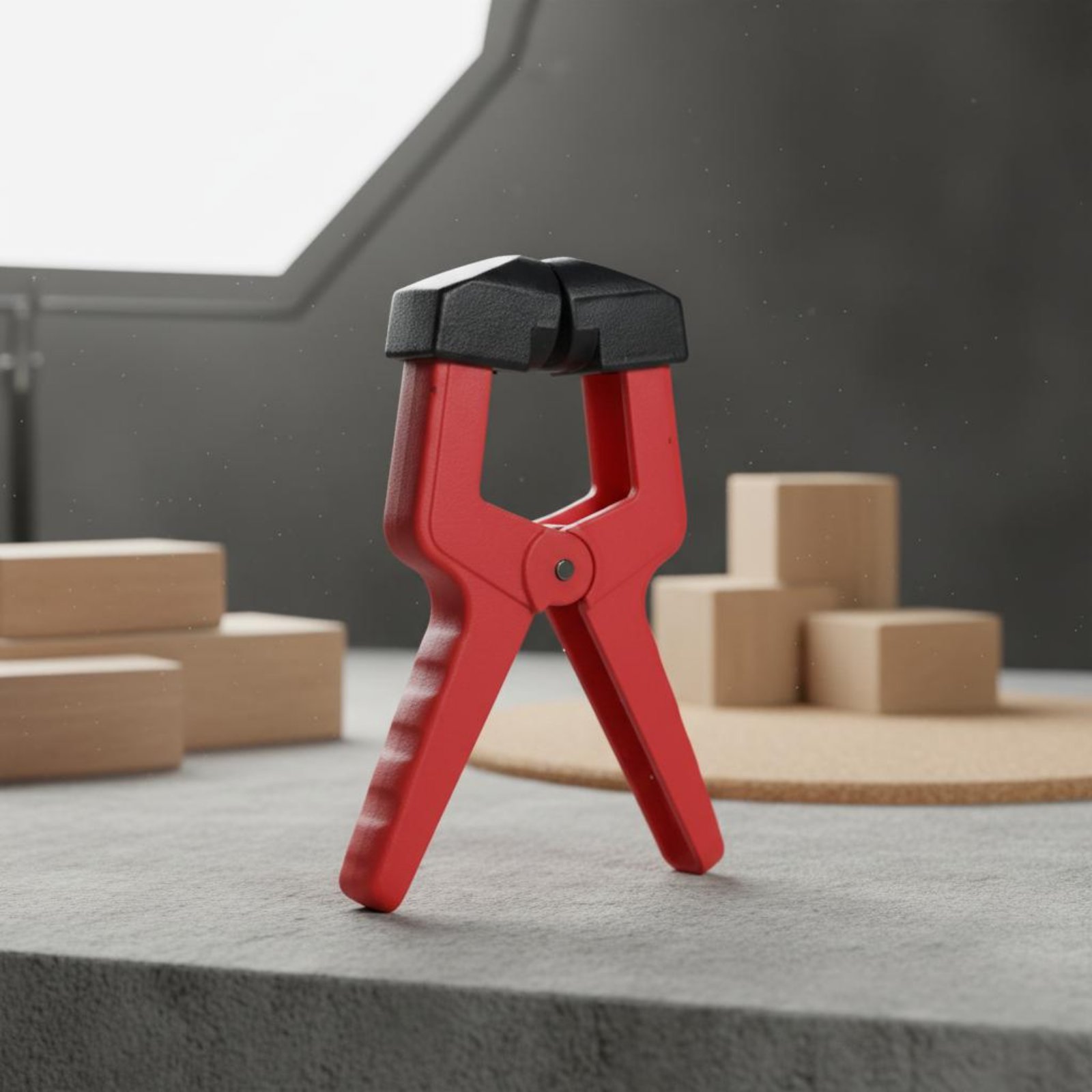 Triangular Clamp Clamp Red Col - đánh giá và giá Workshop Hand Tools