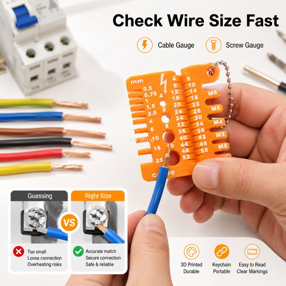 Double Sided Wire Gauge Screw  - đánh giá và giá Workshop Tools Uses