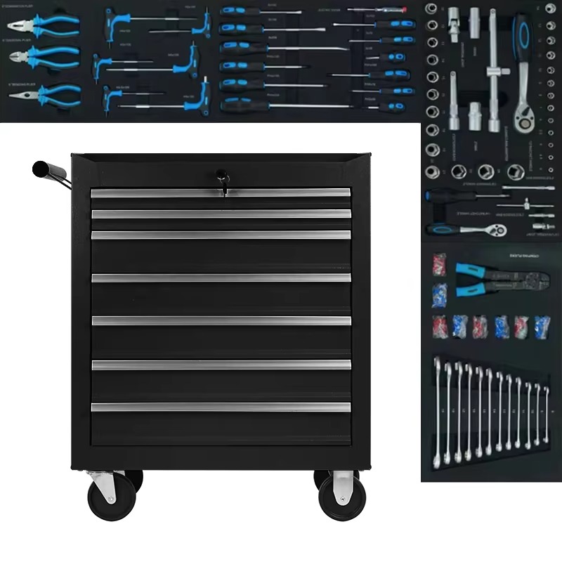 Chinese Manufacturer 7 Drawer  - đánh giá và giá Workshop Garage Tools Manufacturer