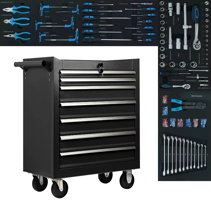 Chinese Manufacturer 7 Drawer  - đánh giá và giá Workshop Garage Tools Manufacturer