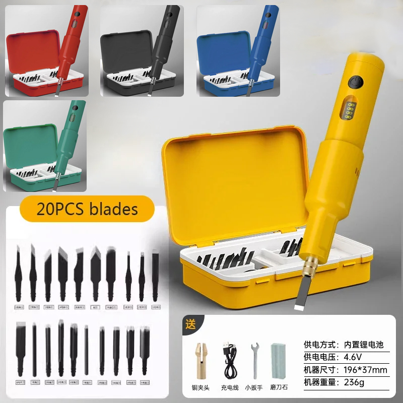 20PCS Blade Electric Engraving - đánh giá và giá Workshop Tools Wood