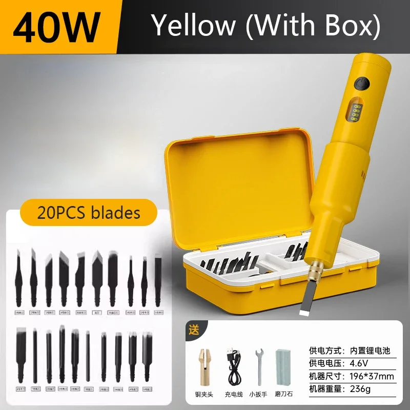 20PCS Blade Electric Engraving - đánh giá và giá Workshop Tools Wood