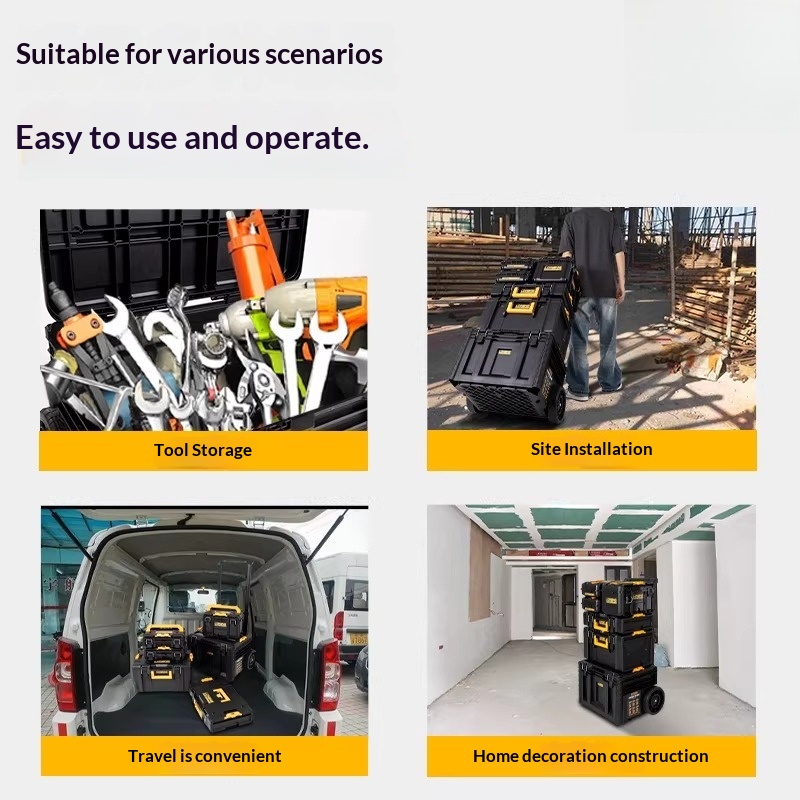 Tool Case Stackable Heavy Duty - đánh giá và giá Workshop Garage Tools Manufacturer