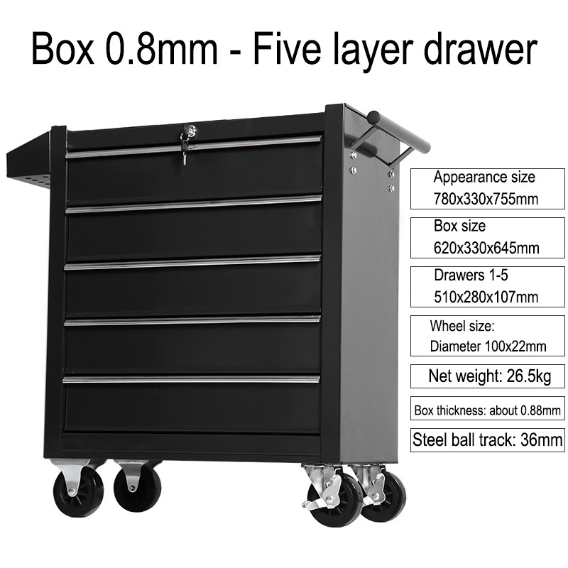 5 Drawer Storage Tool Box Trol - đánh giá và giá Special Workshop Tools