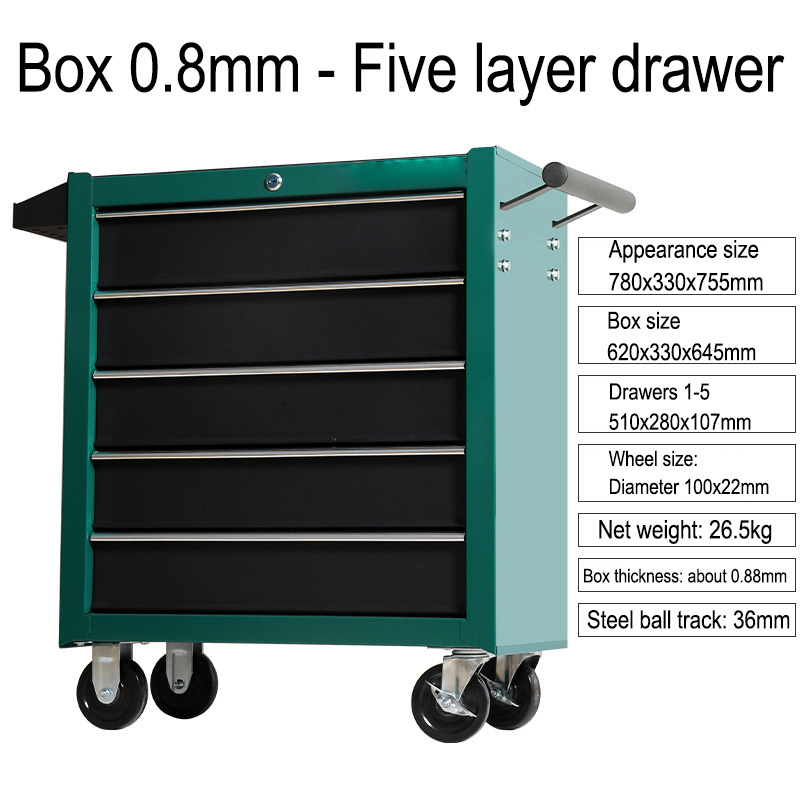 5 Drawer Storage Tool Box Trol - đánh giá và giá Special Workshop Tools