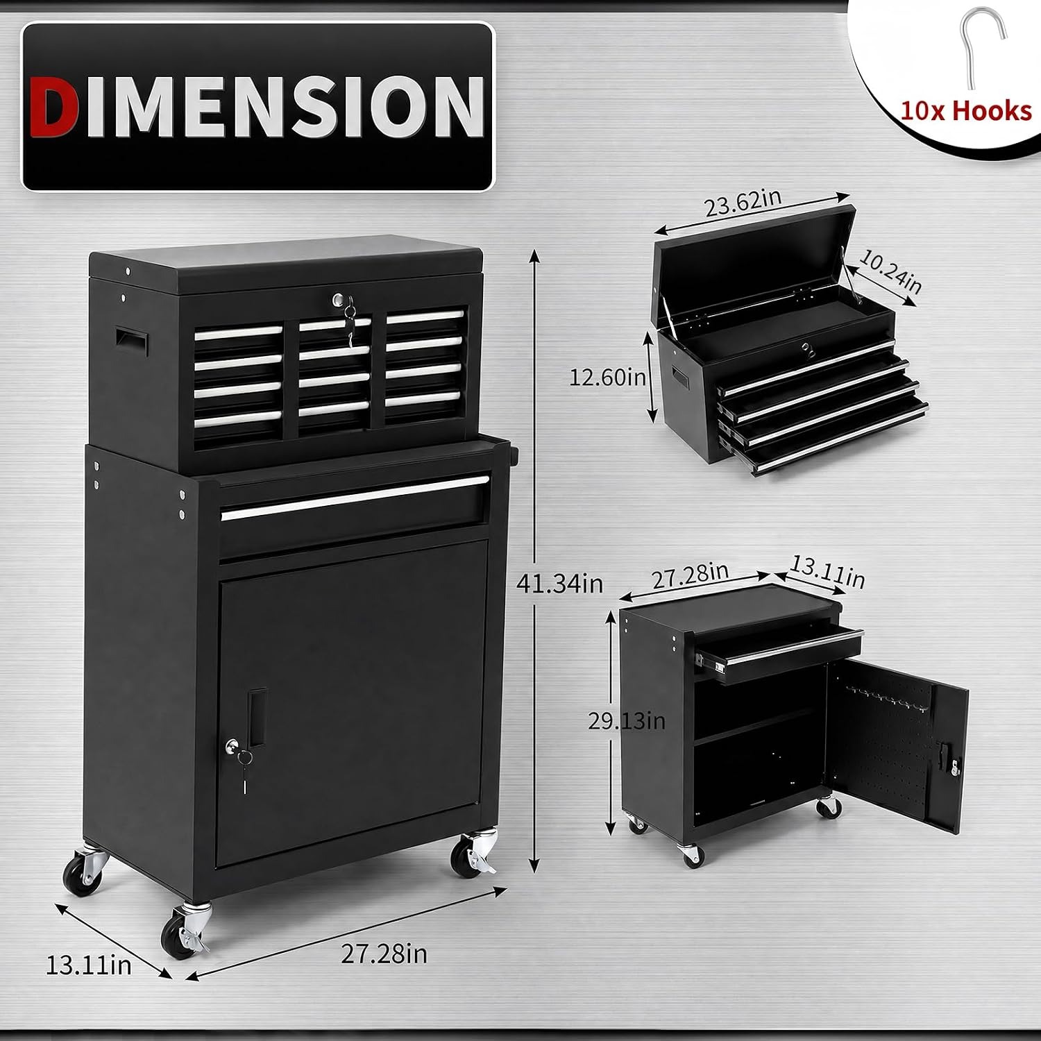 5 Drawer Rolling Tool Cabinet  - đánh giá và giá Special Workshop Tools