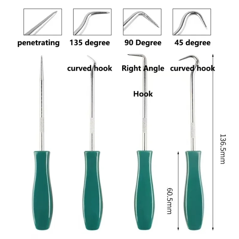 4Pcs 135mm Oil Seal Pick Hooks - đánh giá và giá Workshop Hand Tools