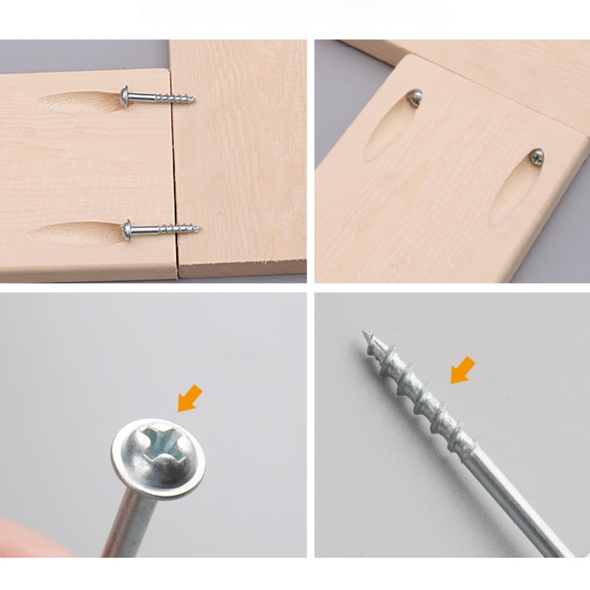 100Pcs Zinc‑Plated Phillips Po - đánh giá và giá Pocket Hole Jig