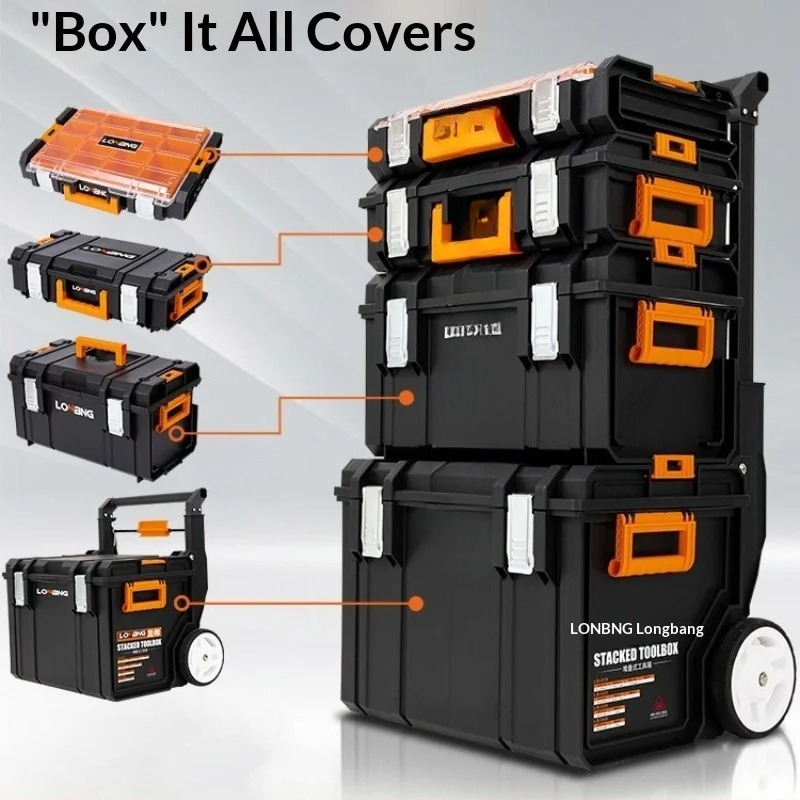 Tool Stackable Case Toolbox He - đánh giá và giá Workshop Garage Tools Manufacturer