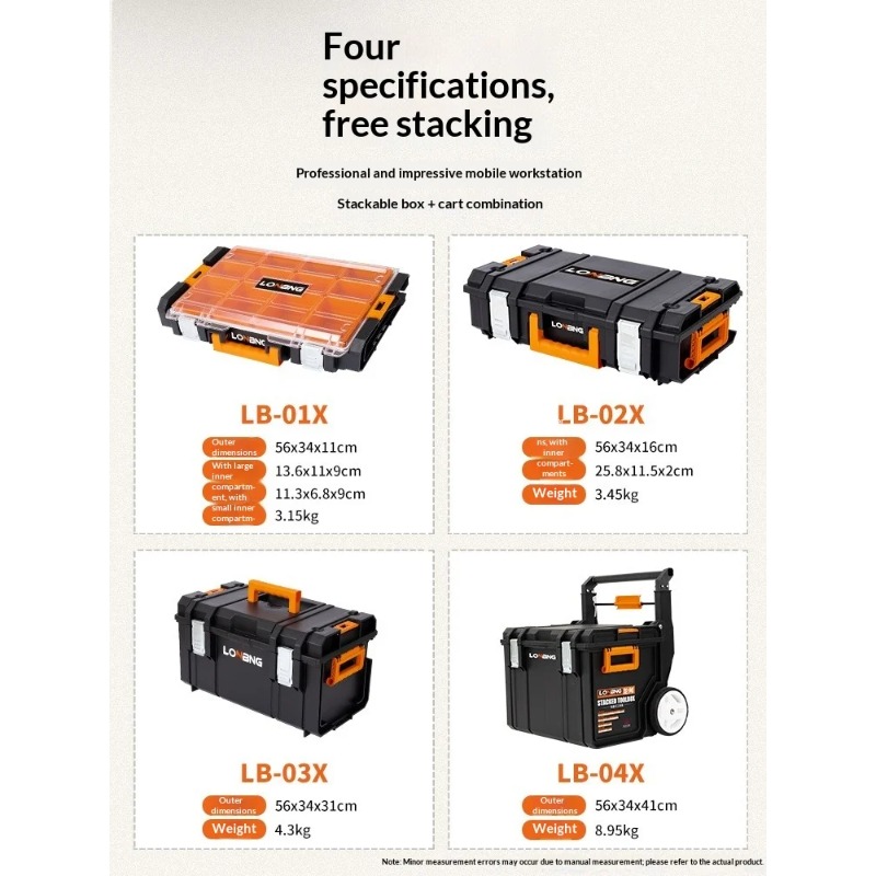 Tool Stackable Case Toolbox He - đánh giá và giá Workshop Garage Tools Manufacturer