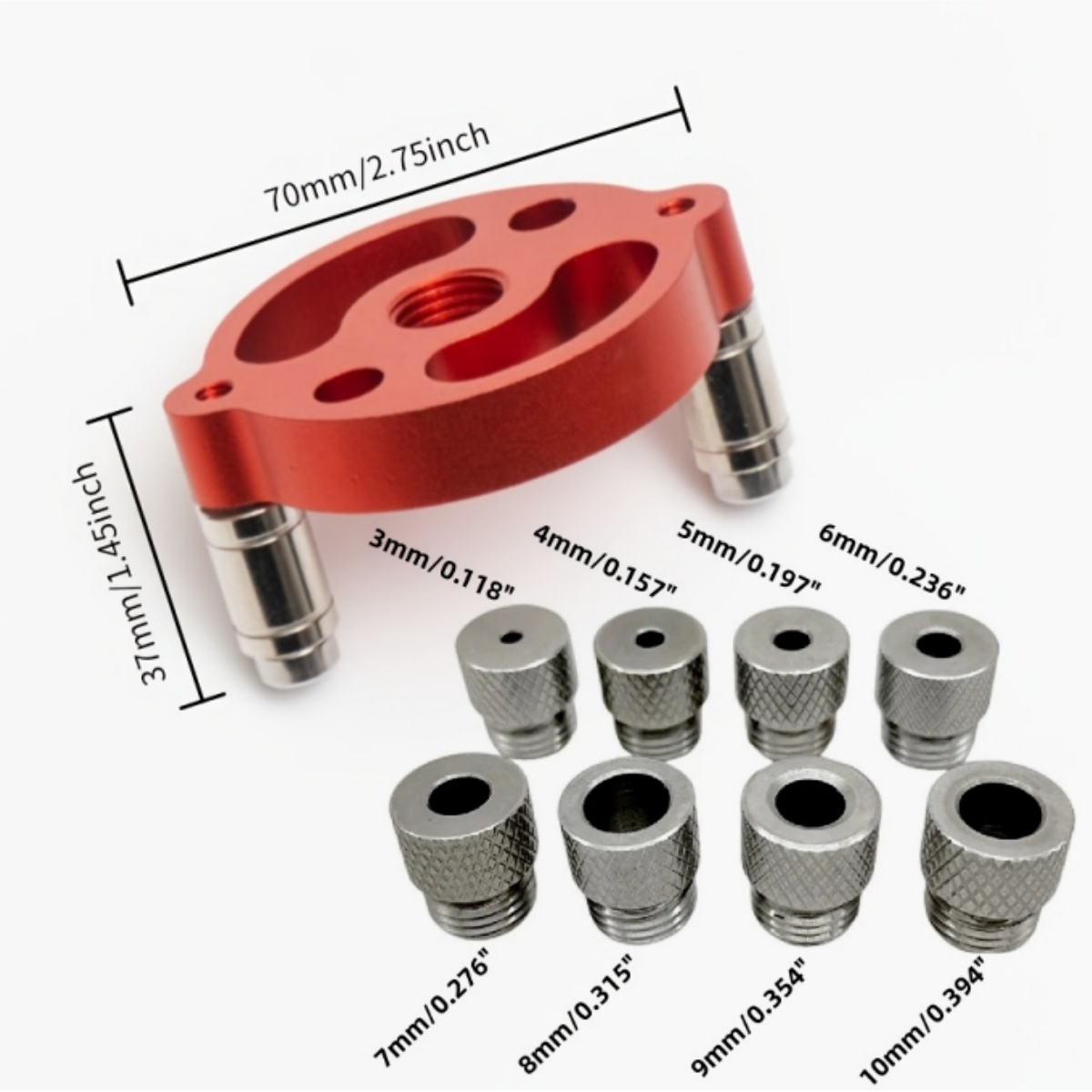 Aluminum Alloy Self Centering  - đánh giá và giá Pocket Hole Jig