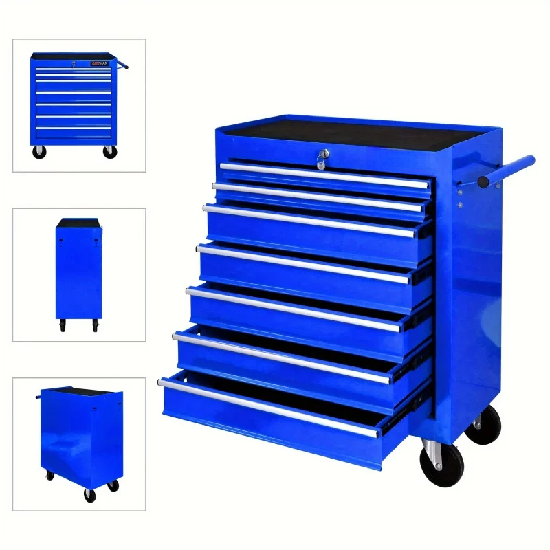 7 Drawers Blue Multifunctional - đánh giá và giá Car Workshop Tools Kit