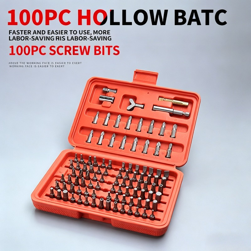 100PCS Screwdriver Bit Set, Ho - đánh giá và giá Car Workshop Tools Kit