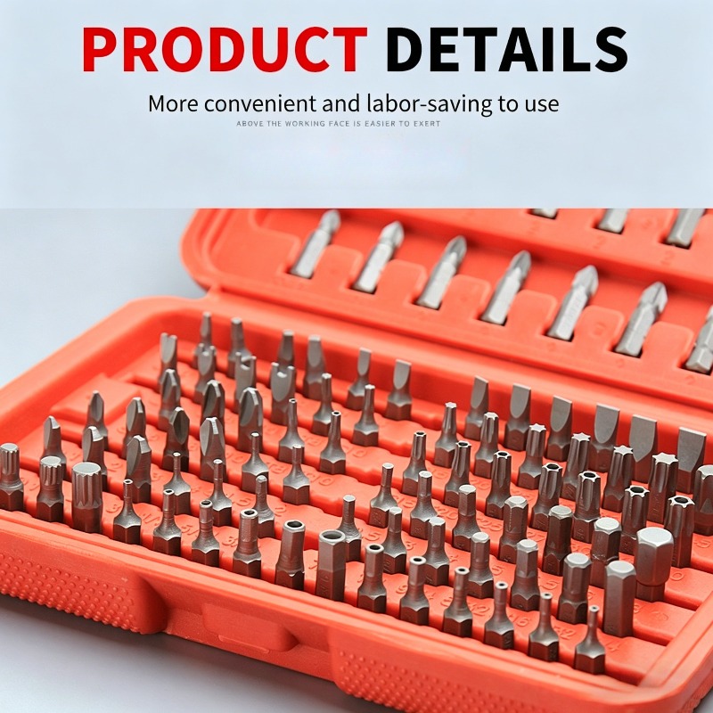 100PCS Screwdriver Bit Set, Ho - đánh giá và giá Car Workshop Tools Kit