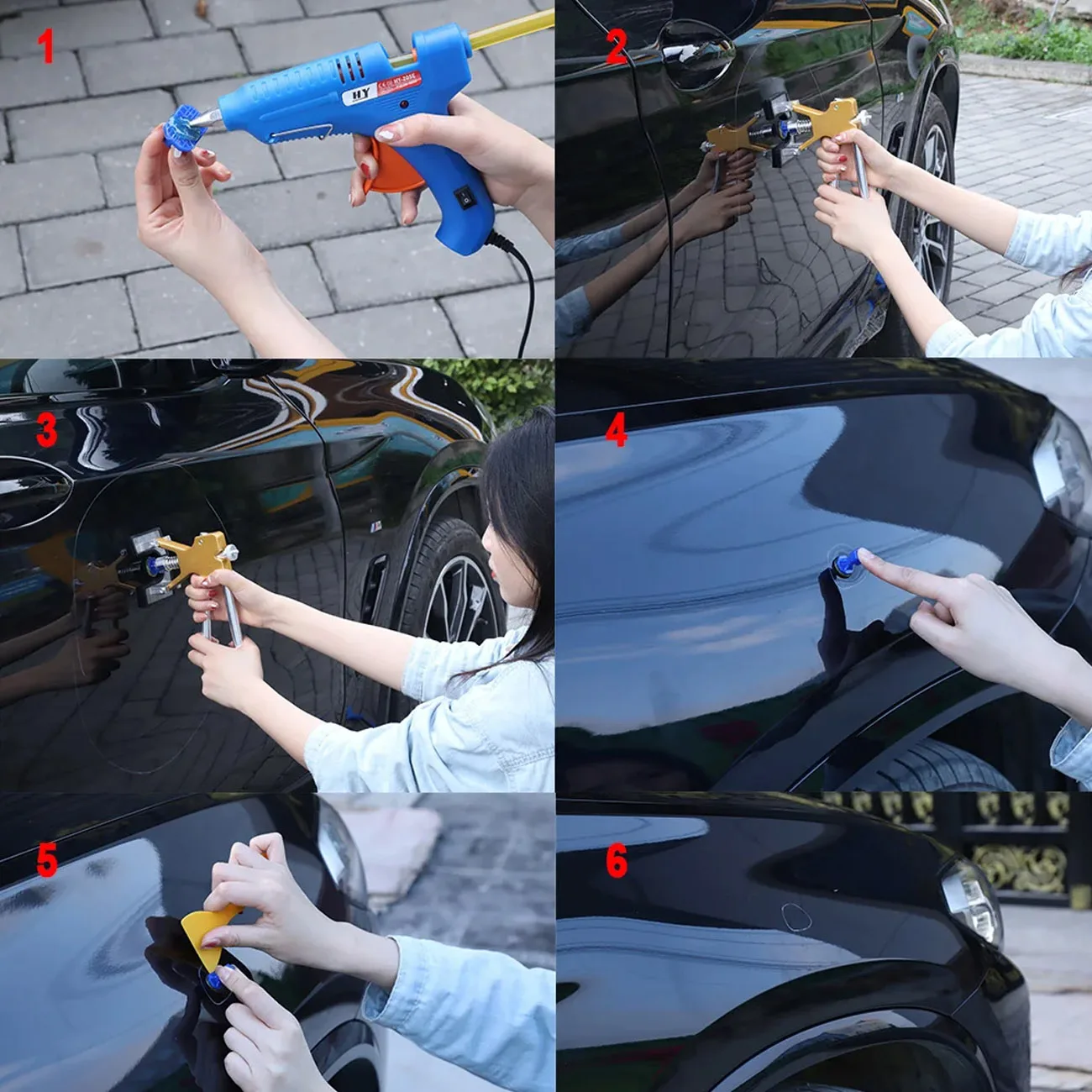Paintless Dent Removal Tool Ki - đánh giá và giá Car Workshop Tools Kit