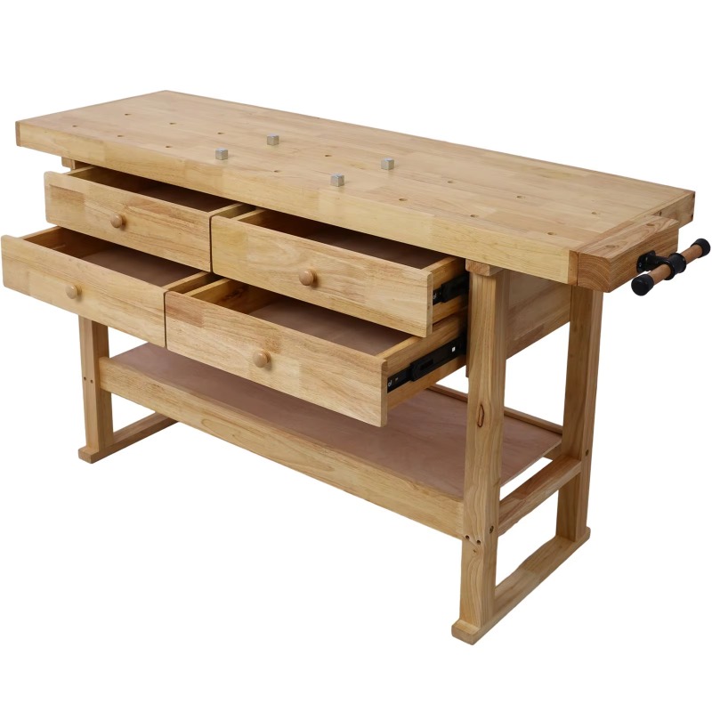 DB 60in steel workbench with 4 - đánh giá và giá Tools Used In Wood Workshop