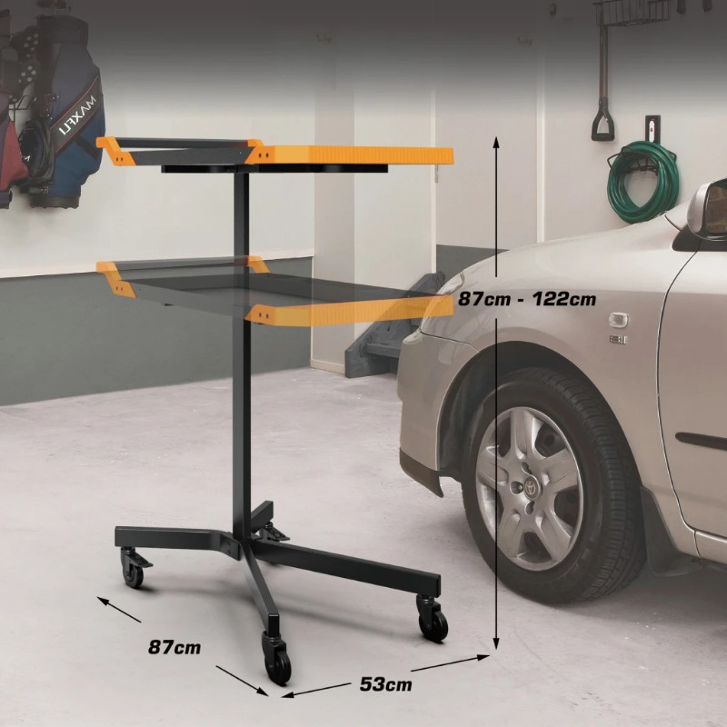 Adjustable Height Mobile Work  - đánh giá và giá Workshop Garage Tools Manufacturer