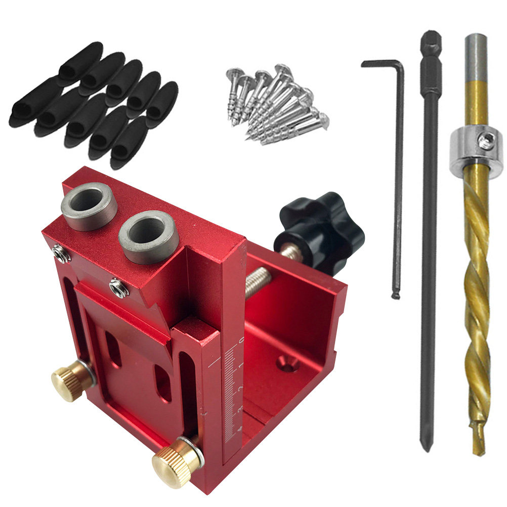 Pocket Hole Jig 1 Set 15 Degre - đánh giá và giá Pocket Hole Jig