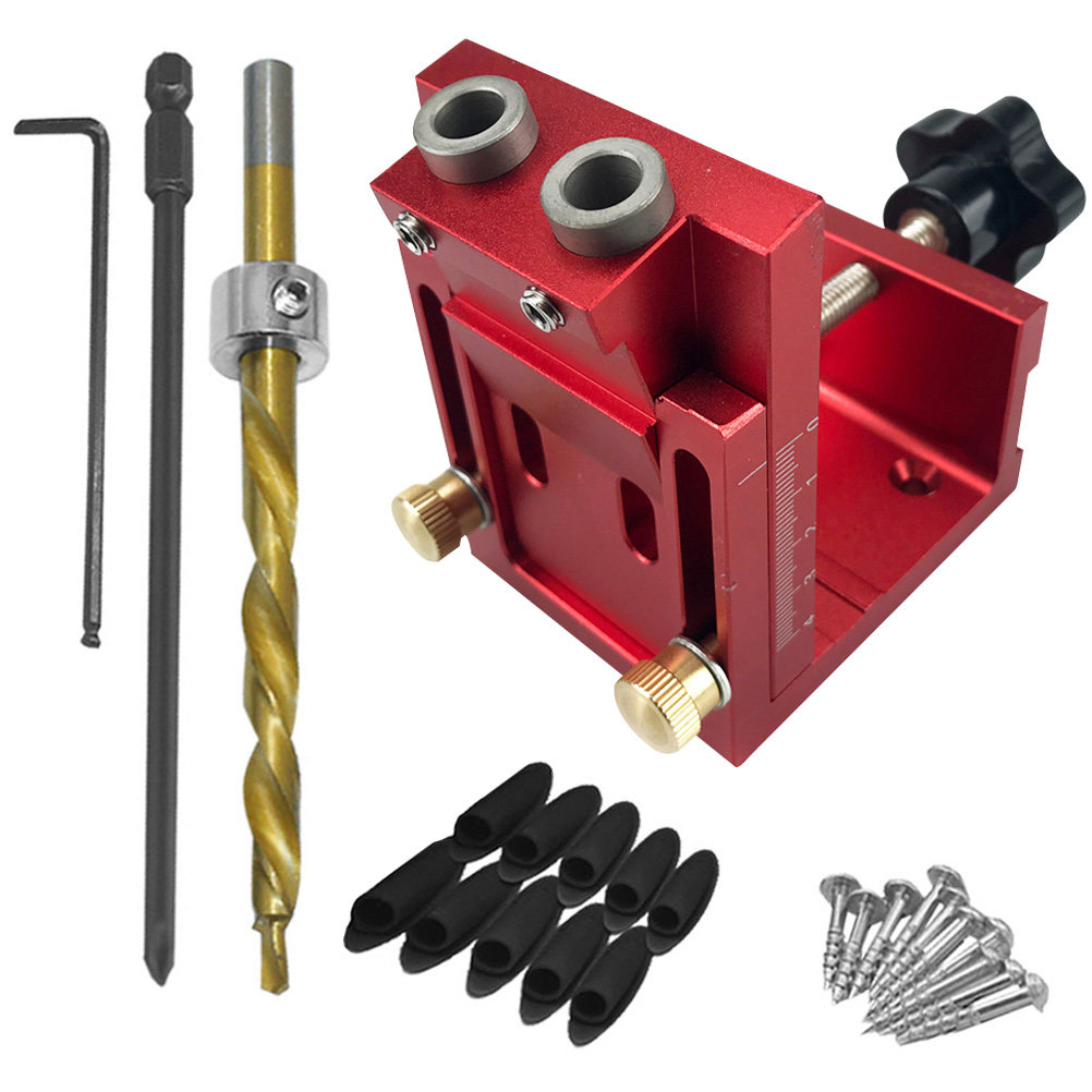 Pocket Hole Jig 1 Set 15 Degre - đánh giá và giá Pocket Hole Jig